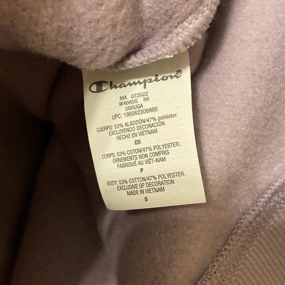 NWOT Champion Sweatshirt Small - Picture 7 of 11
